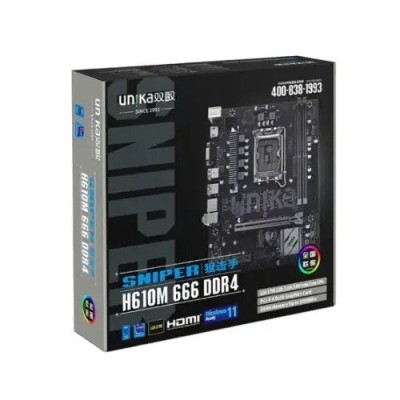 لوحات-أم-carte-mere-unika-h610m-666-ddr4-sniper-الجزائر-وسط