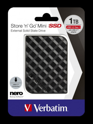 SSD EXTERNE VERBATIM STORE N GO MINI 1TB