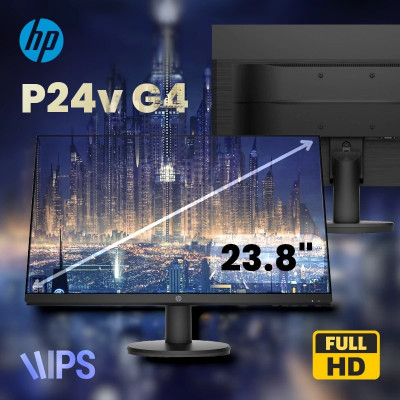 Ecran HP 23.8 pouces P24v G4 Full-HD IPS