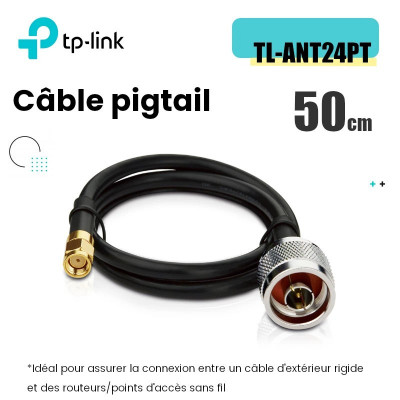 Câble pigtail TP-Link TL-ANT24PT 50cm