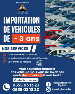 services-abroad-importation-de-vehicules-moins-3-ans-dar-el-beida-algiers-algeria