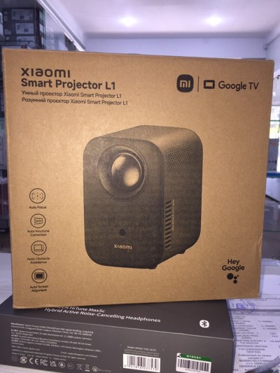 Xiaomi Smart Projector L1 Black -Vidéoprojecteur-Datashow -Google TV -1080p -TV Android certifiée