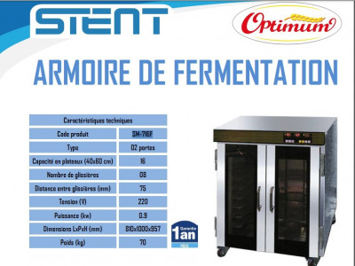 armoire de fermentation SINMAG / ETUVE DE FERMENTATION /خمارة SINMAG 