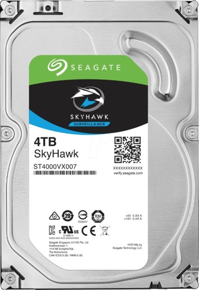 Disque Dur Seagate SkyHawk Surveillance 4TB/6TB/8TB/10TB/16TB 