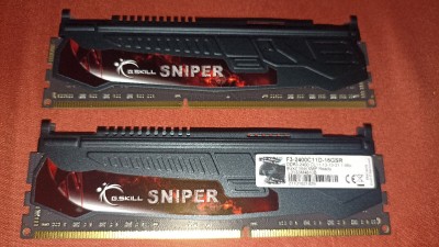DDR 3 2400 Sniper 2*8go