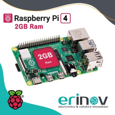 Raspberry Pi 4 model B ,RAM: 2GB