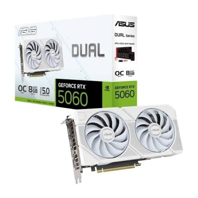 cartes-graphique-carte-asus-dual-geforce-rtx-5060-oc-edition-8gb-white-dely-brahim-alger-algerie