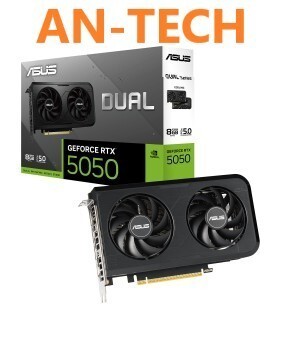 CARTE GRAPHIQUE ASUS DUAL RTX 5050 8GB OC GDDR6