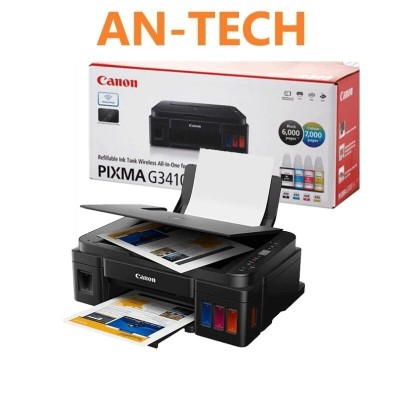 IMPRIMANTE CANON PIXMA G3410 - MULTIFONCTION COULEUR -RESERVOIR D'ENCRE - USB - WIFI-