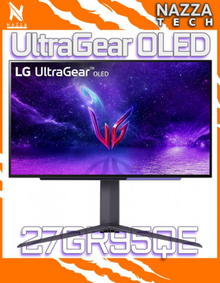 ECRAN LG 27"Ultragear OLED 27GR95QE-B OLED 2K PS5 & XBOX HDMI2.1