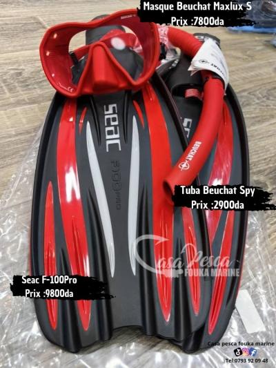 Le kit de plongée et de chasse sous-marine 