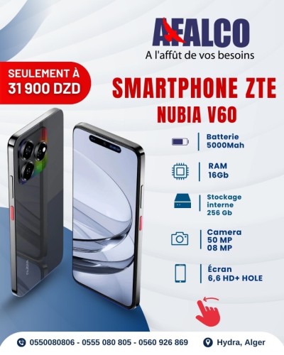Téléphone ZTE NUBIA V60 DESIGN