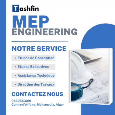 TASHFIN MEP Engineering: Excellence en Conception et Conseil