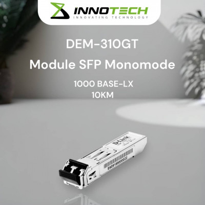 MODULE SFP SM, Transceiver mini-Gbic fibre monomode SFP LC 1000Base-LX (10km)