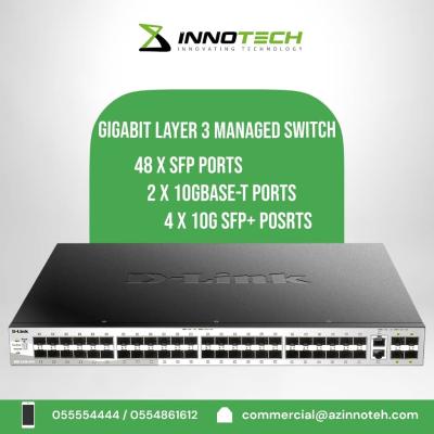 Switch 48 port PoE+ / 4 SFP Gigabit Smart Manageable resau informatique