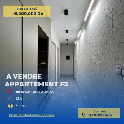 Vente Appartement F3 Oran Bir el djir