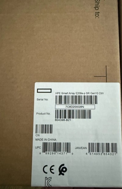 HPE smart array E208e-p SR gen 10