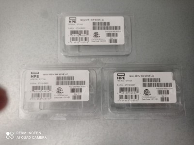 Modules fibre optique SFP  de HPE pour serveur rt switch 