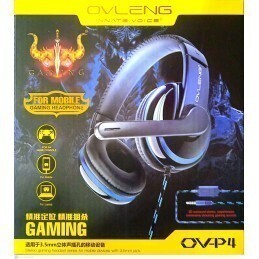 Casque Gaming 3D Ovleng  Stéréo Jack 3.5 Mm Pour Mobile Gaming Pc Ps4 Ov-P4