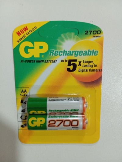 Pile rechargeable r3 GP *2 R6 260mah MAX