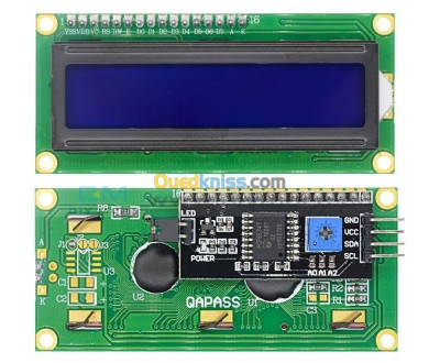 Module Afficheur LCD (16 X 2) + Adaptateur I2C