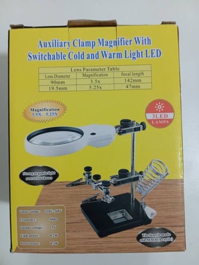 Loupe auxiliaire MG16129AC1 3 LED