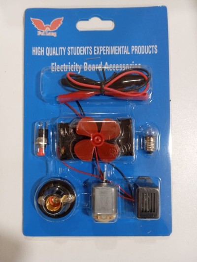 Kit circuit électrique enfant 9 pièces avec ventilateur