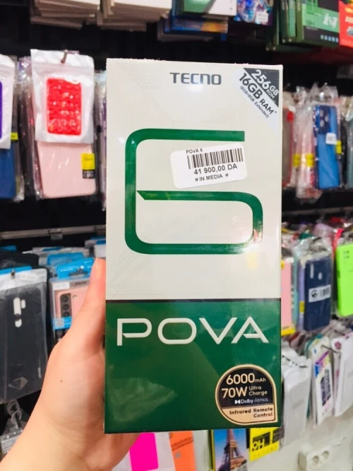 TECNO POVA 6 16GB/256GB 6000MAH POVA6
