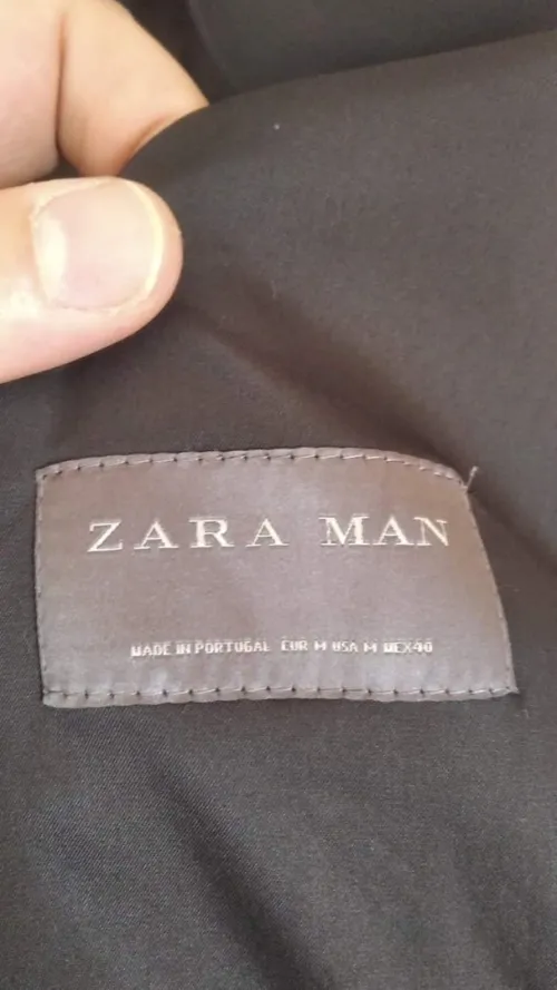 Gilet de costume zara noir 