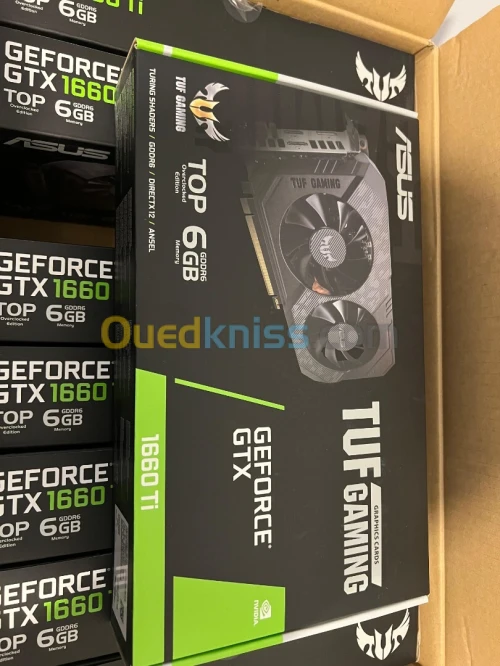carte graphique ASUS TUF Gaming GTX 1660 Ti 6GB NEUVE