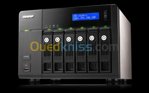 QNAP TS-669 PRO  Serveur NAS Professionnel 6 baies
