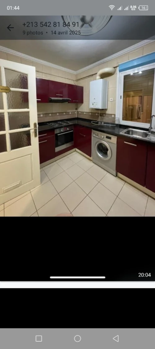 Location Appartement F3 Alger Said hamdine