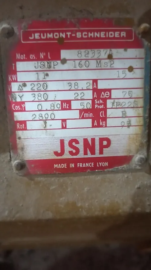 Pompe centrifuge 