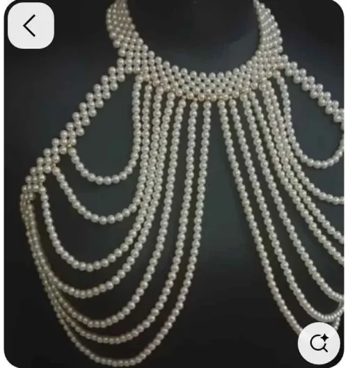 cape en perle trop classe 