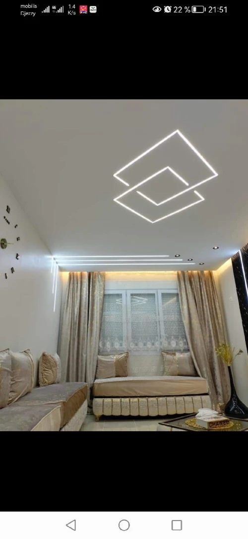 Décoration.. BA13... FAUT PLAFOND.... PVC.. PLACOPLATRE