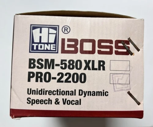 Microphone professionnel filaire