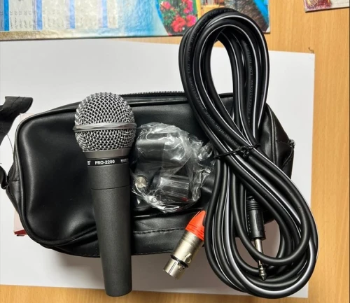 Microphone professionnel filaire