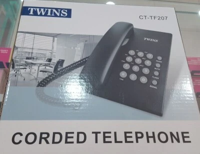 TELEPHONE FIX TWINS CT-TF207