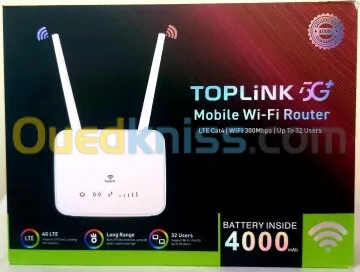 MODEM TOPLINK 5G+ MOBILE WIFI ROUTER    HW303