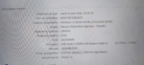 Lenovo legion 5 pro