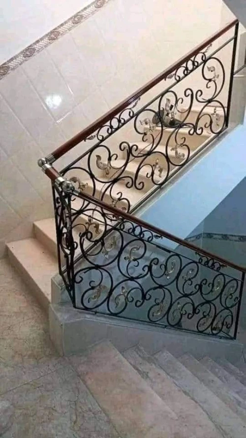 Porte a laser et Rampes d'escalier