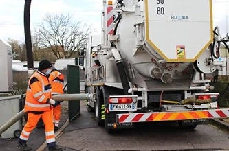 Camion Débouchage curage vidange débouchage