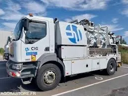 Camion vidange débouchage canalisations