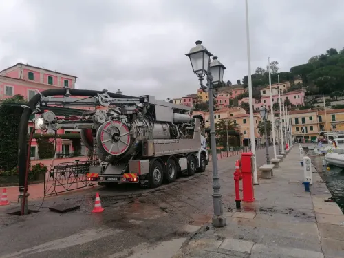 Camion Débouchage curage canalisation vidange