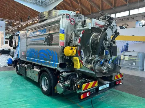 Camion Vidange Débouchage Canalisation Curage