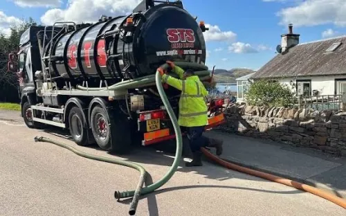 Camion débouchage vidange nettoyage