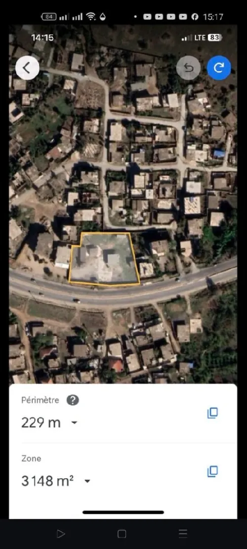 Vente Terrain El Tarf Ben mehdi