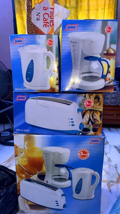 set de petit-déjeuner complet packs 3 piace