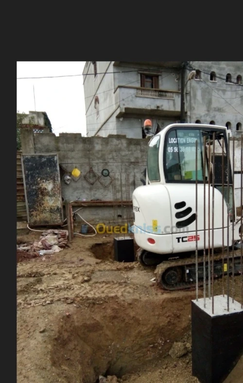 Mini pelle terex TC 25 Ton
