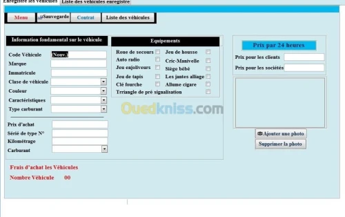 Logiciel location voiture